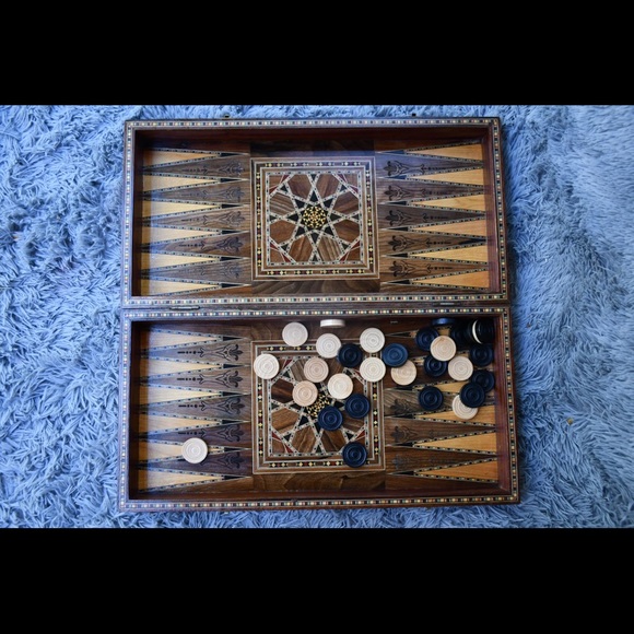 Backgammon Handmade - Picture 3 of 8
